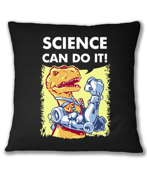 Science can do it Dinoszaurusz Párnahuzat - Dinoszaurusz