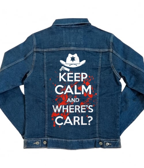 Keep Calm And Where's Carl Póló - Ha The Walking Dead rajongó ezeket a pólókat tuti imádni fogod!