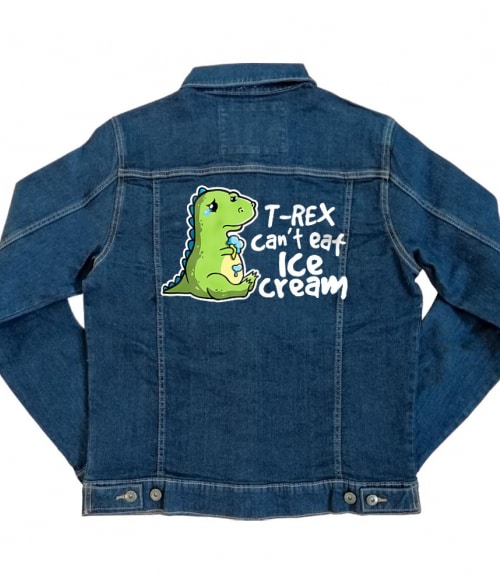T-Rex can't eat ice cream Póló - Ha Dinosaur rajongó ezeket a pólókat tuti imádni fogod!