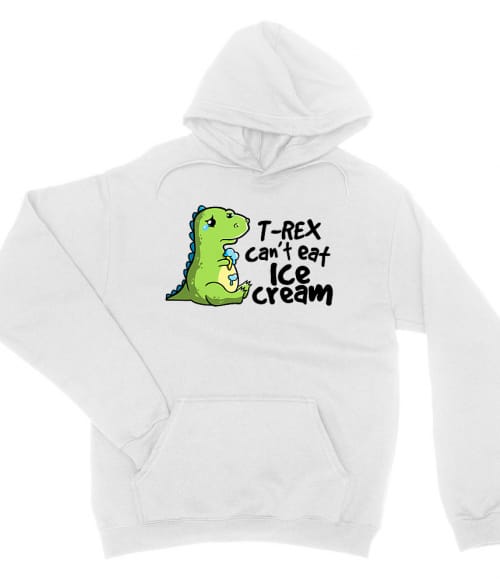 T-Rex can't eat ice cream Póló - Ha Dinosaur rajongó ezeket a pólókat tuti imádni fogod!
