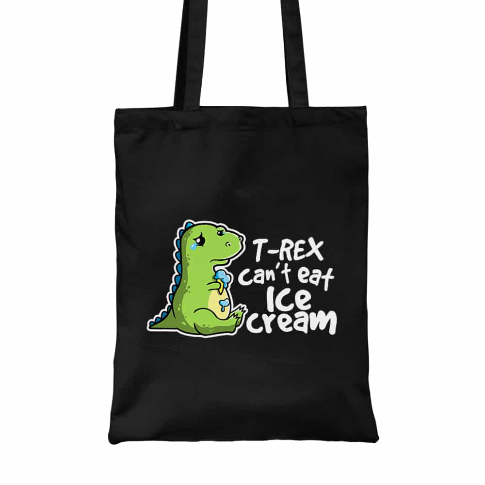 T-Rex can't eat ice cream Vászontáska