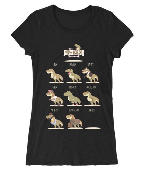 The T-Rex Expert Guide Póló - Ha Dinosaur rajongó ezeket a pólókat tuti imádni fogod!