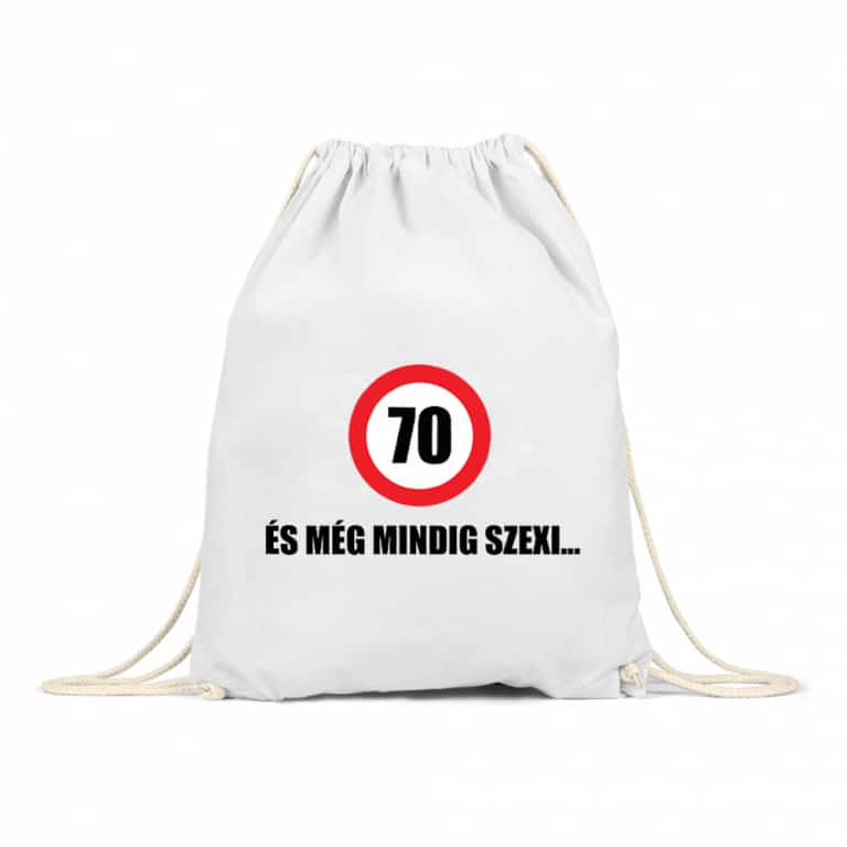 70 és még mindig szexi - Tornazsák