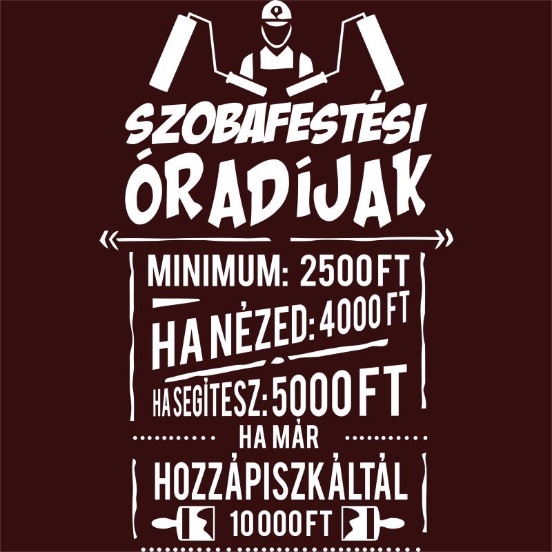 Szobafestési Óradíjak