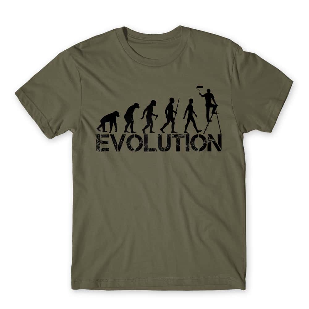 Szobafestő Evolúció Férfi Póló