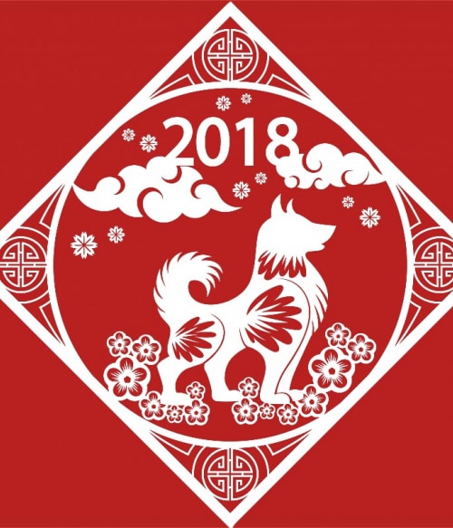 Chinese new year Kína Pólók, Pulóverek, Bögrék - Kultúra