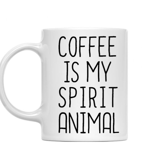 Coffee is my spirit animal Kávés Bögre - Kávés
