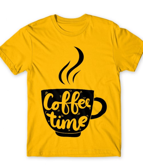 Coffee time Póló - Ha Coffee rajongó ezeket a pólókat tuti imádni fogod!