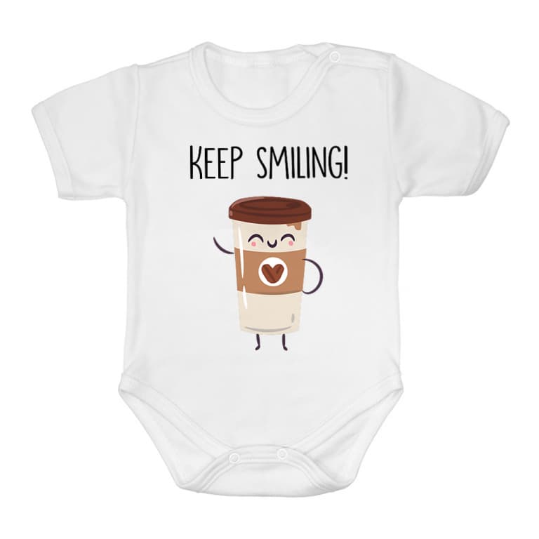 Keep smiling coffee