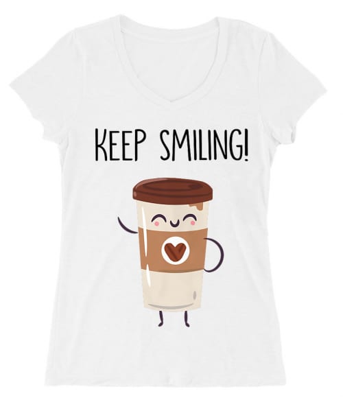 Keep smiling coffee