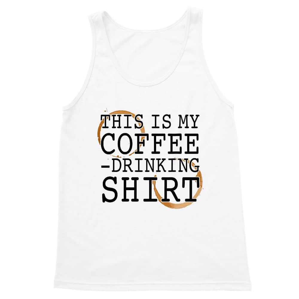 This is my coffee drinking shirt Férfi Trikó