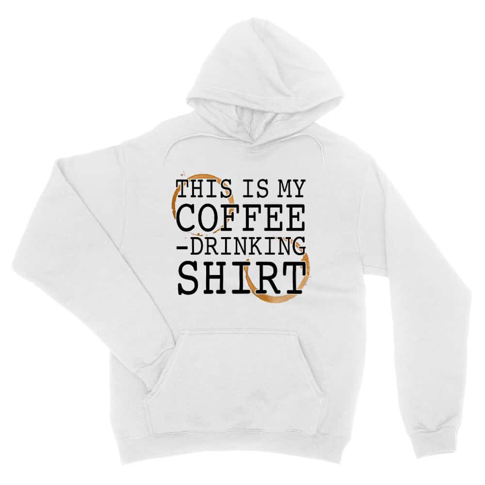 This is my coffee drinking shirt Unisex Pulóver