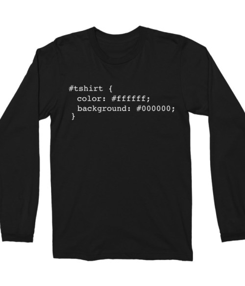 Black t-shirt code Póló - Ha Programming rajongó ezeket a pólókat tuti imádni fogod!