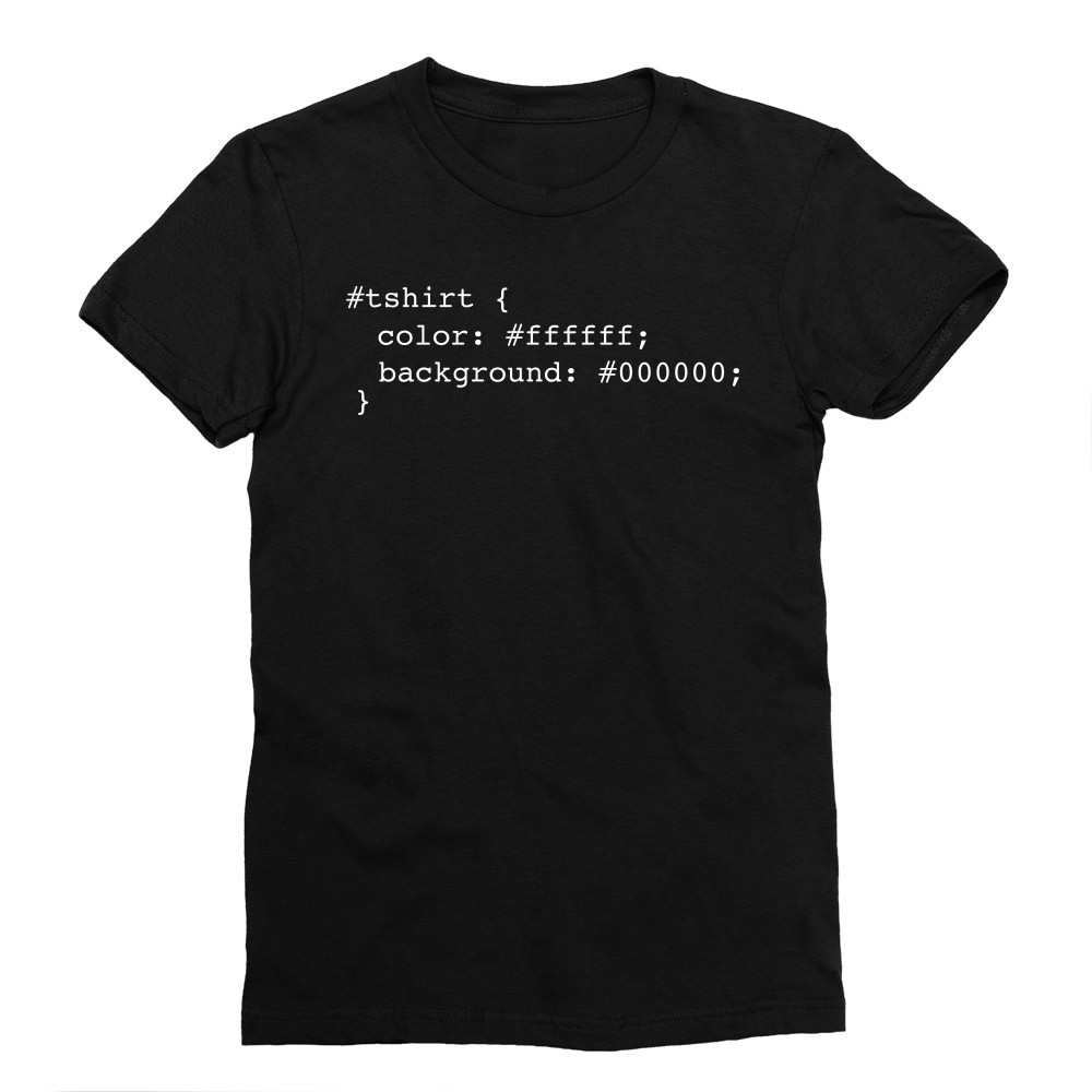 Black t-shirt code Férfi Testhezálló Póló