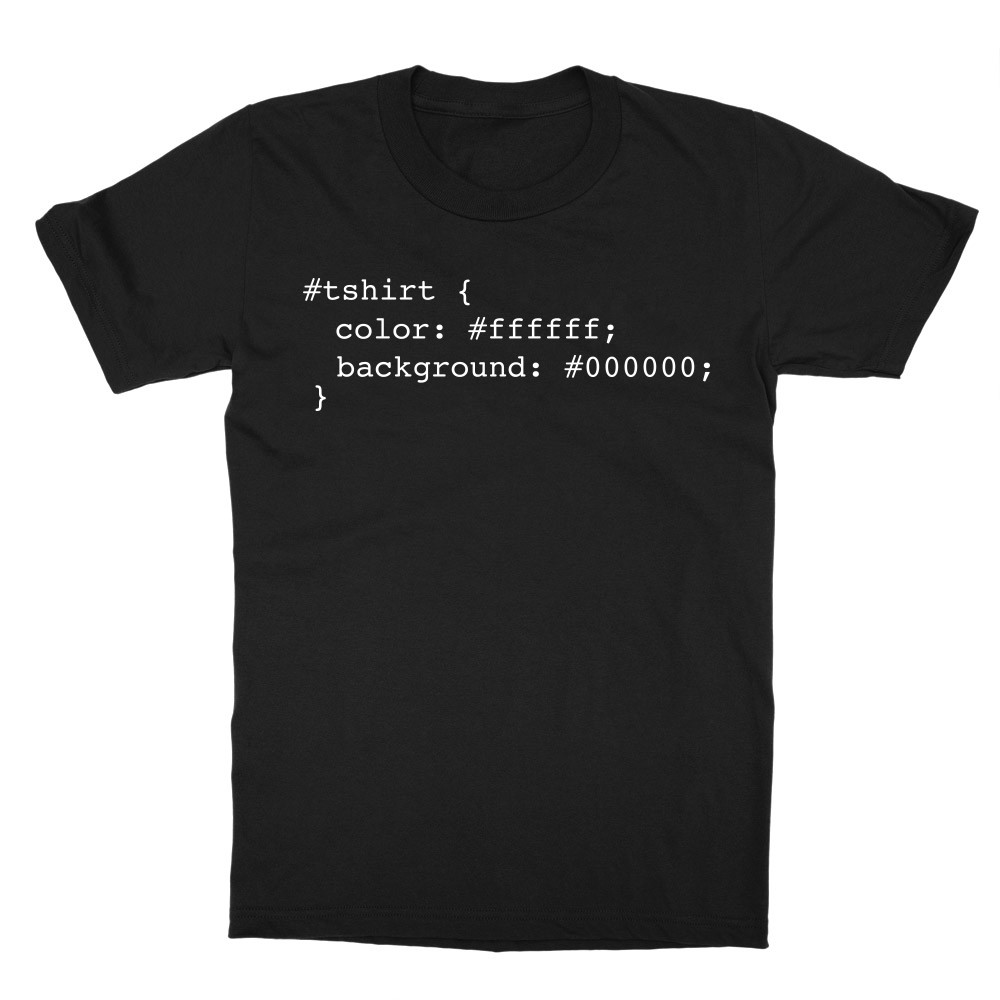 Black t-shirt code Gyerek Póló