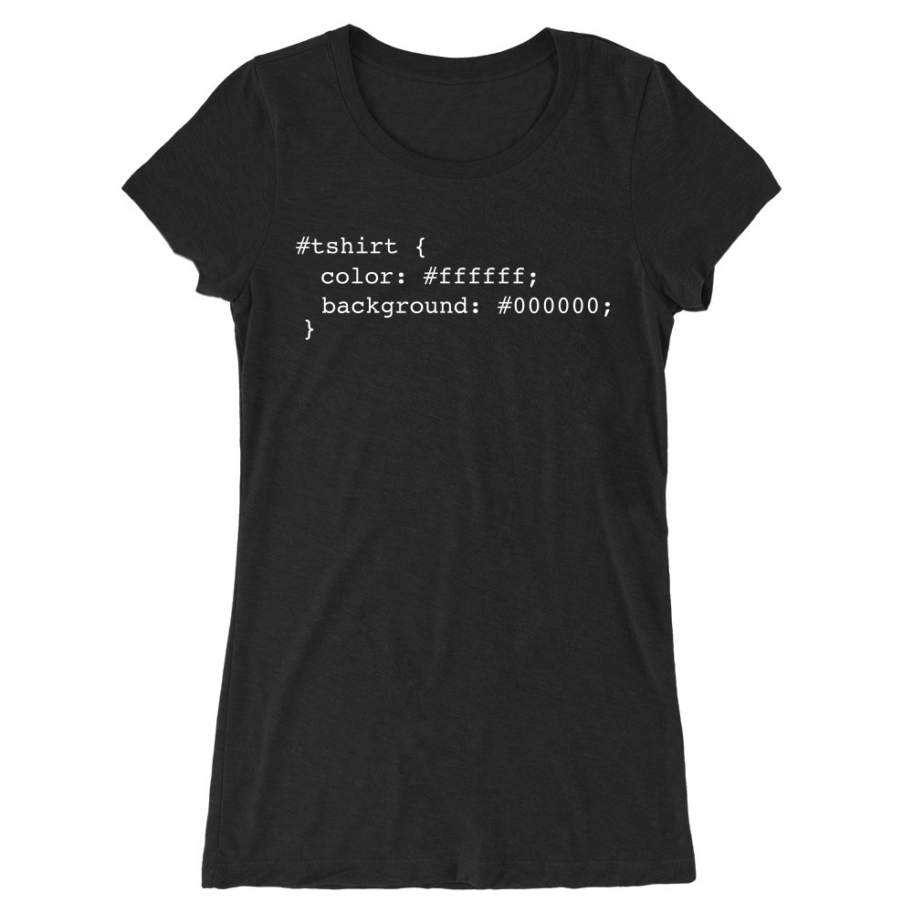 Black t-shirt code Női Hosszított Póló