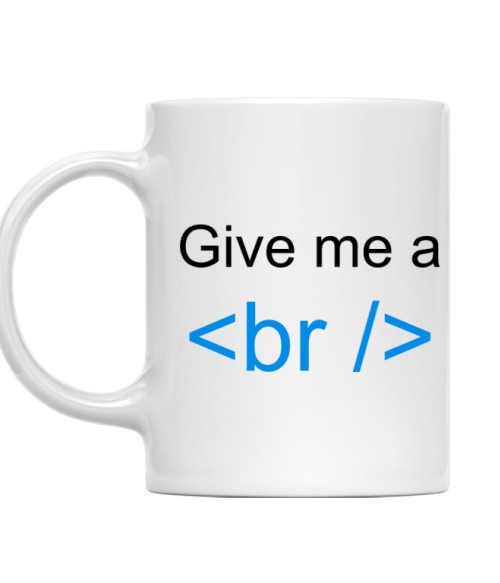 Give me a break Programozó Bögre - Programozó