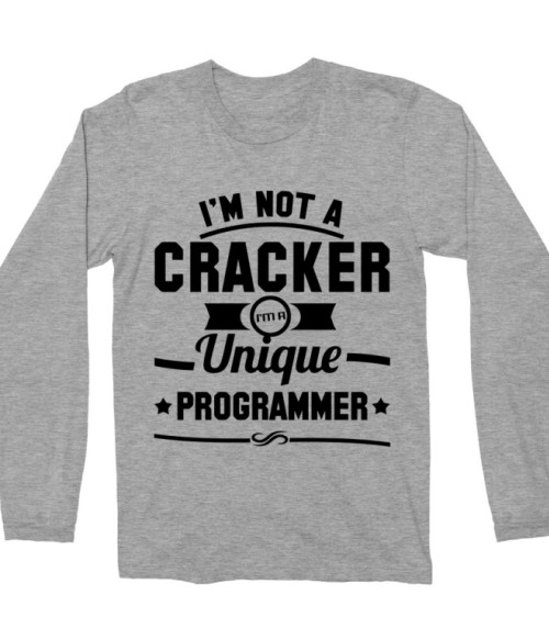 I'm not a cracker Póló - Ha Programming rajongó ezeket a pólókat tuti imádni fogod!