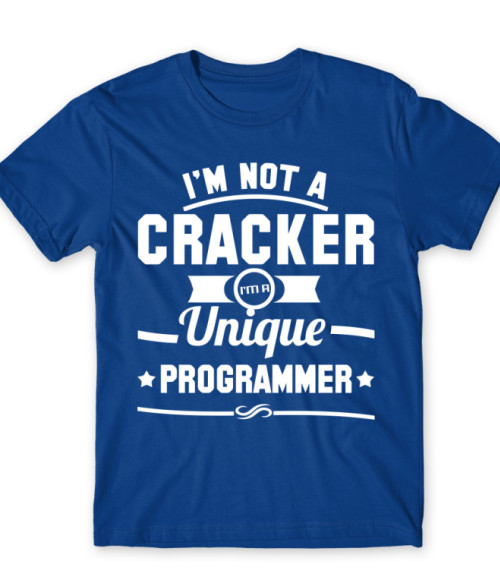 I'm not a cracker Programozó Póló - Programozó