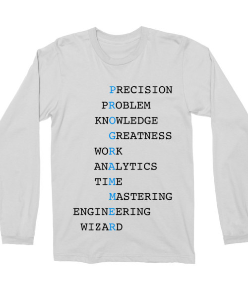 Programmer words Póló - Ha Programming rajongó ezeket a pólókat tuti imádni fogod!