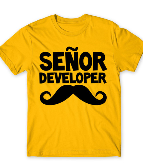 Senor developer Programozó Póló - Programozó