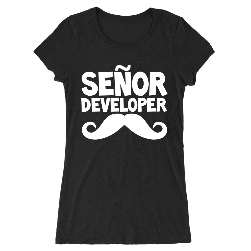 Senor developer Női Hosszított Póló