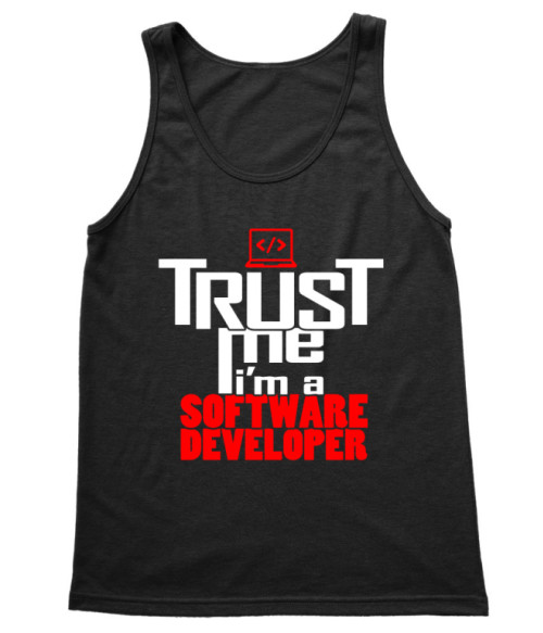 Trust me software developer Irodai Trikó - Programozó