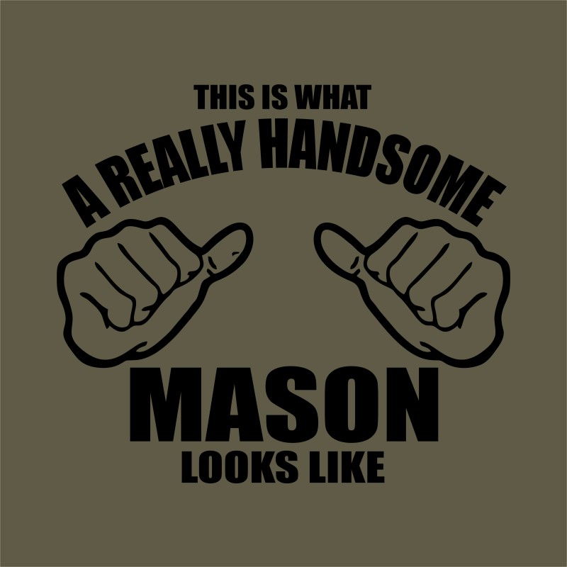 Handsome mason