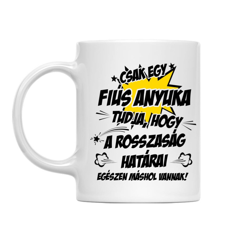 A rosszaság határai - Bögre