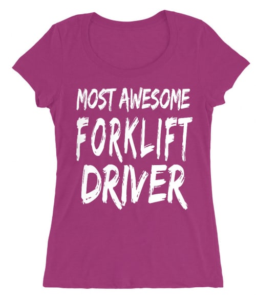 Awesome forklift driver Póló - Ha Forklift Driver rajongó ezeket a pólókat tuti imádni fogod!