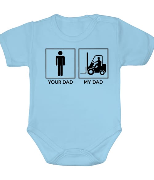 Forklift dad Póló - Ha Forklift Driver rajongó ezeket a pólókat tuti imádni fogod!