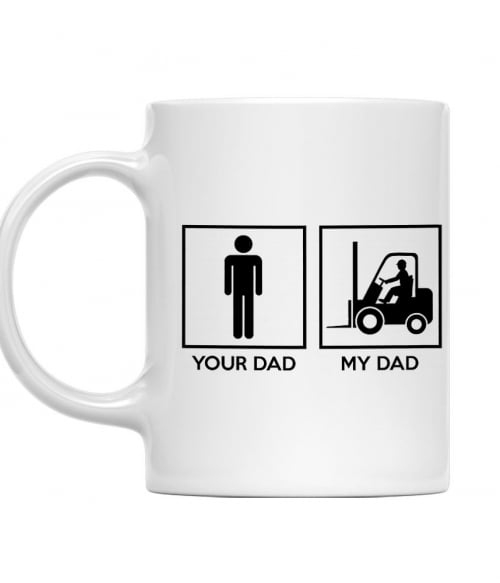 Forklift dad Póló - Ha Forklift Driver rajongó ezeket a pólókat tuti imádni fogod!