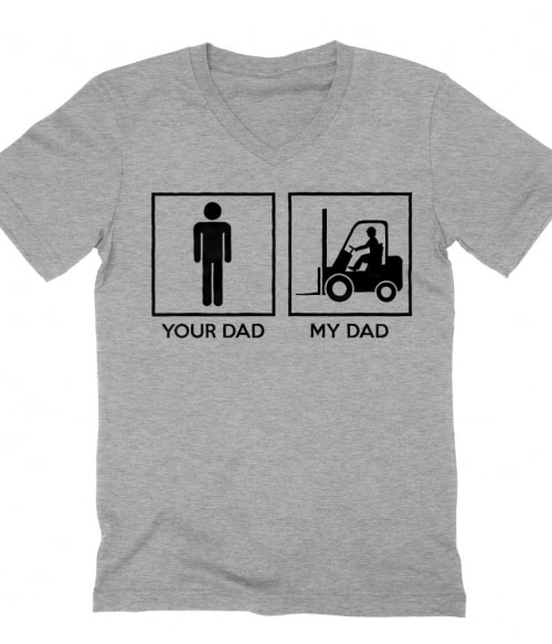 Forklift dad Póló - Ha Forklift Driver rajongó ezeket a pólókat tuti imádni fogod!