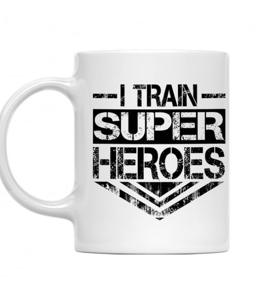 I Train Super Heroes Személyi edzőknek Bögre - Szolgátatás