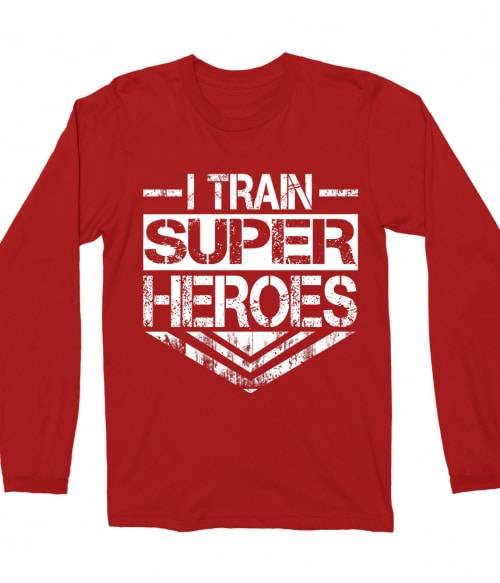 I Train Super Heroes Póló - Ha Personal Trainer rajongó ezeket a pólókat tuti imádni fogod!