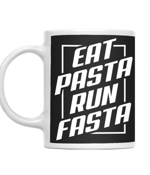 Eat Pasta, Run Fasta Futó Bögre - Szabadidő