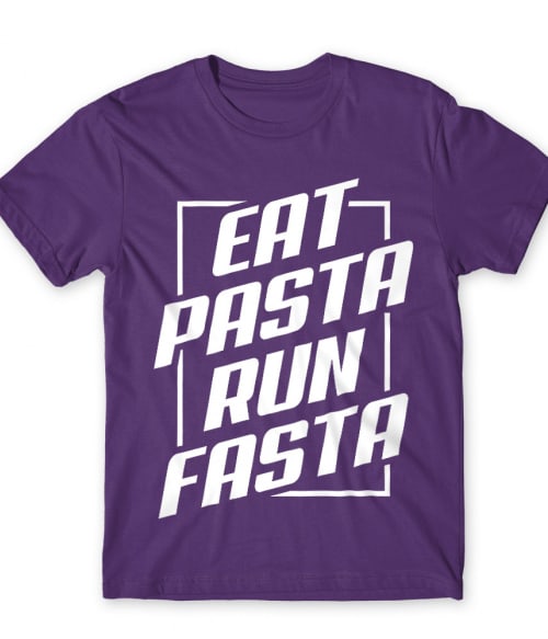 Eat Pasta, Run Fasta Futó Póló - Szabadidő