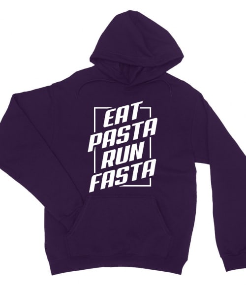 Eat Pasta, Run Fasta Futó Pulóver - Szabadidő