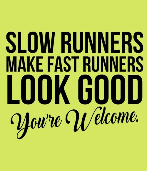 Slow runners Futó Pólók, Pulóverek, Bögrék - Szabadidő