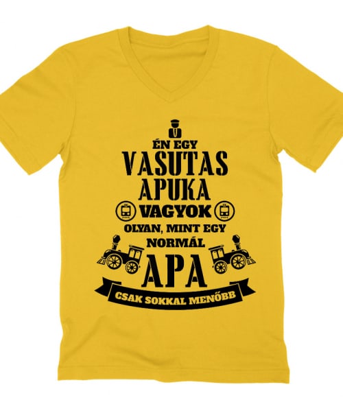 Vasutas apa Póló - Ha Locomotive rajongó ezeket a pólókat tuti imádni fogod!