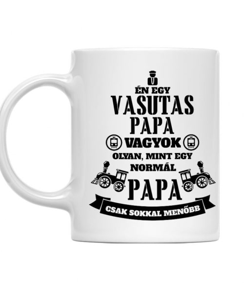 Vasutas papa Póló - Ha Locomotive rajongó ezeket a pólókat tuti imádni fogod!