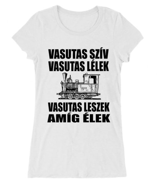 Vasutas szív Póló - Ha Locomotive rajongó ezeket a pólókat tuti imádni fogod!