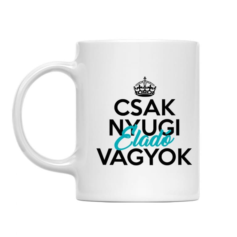 Csak nyugi, eladó vagyok