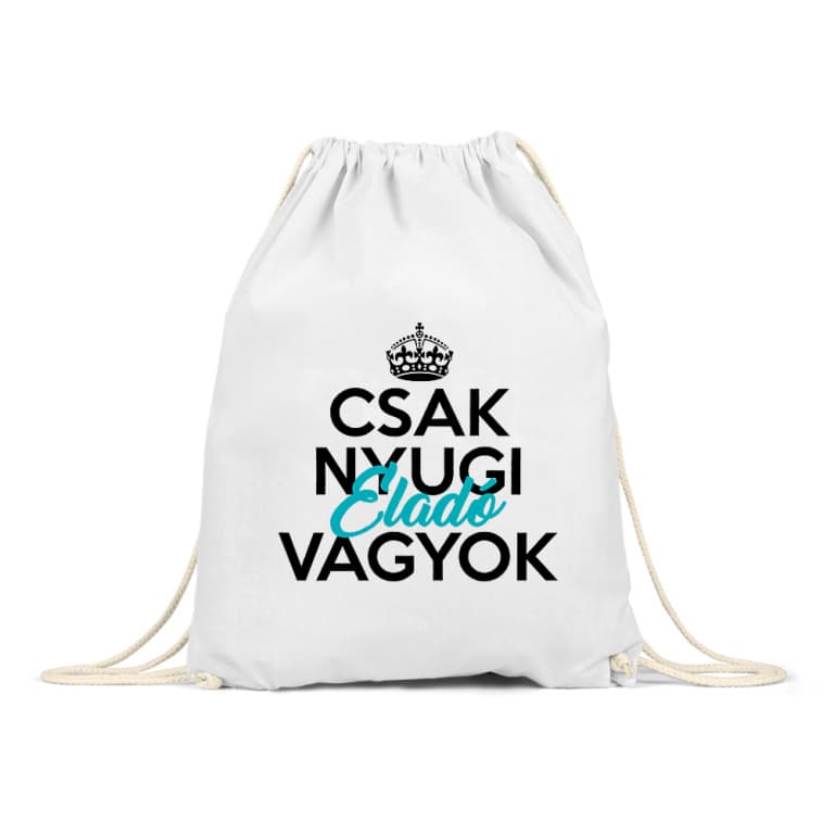 Csak nyugi, eladó vagyok