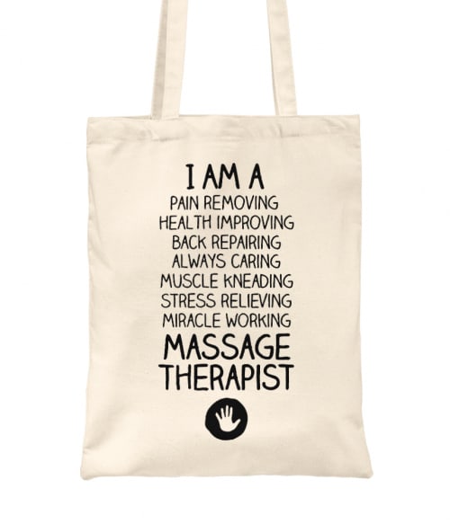 I am a massage therapist Masszőr Táska - Szépségápolás