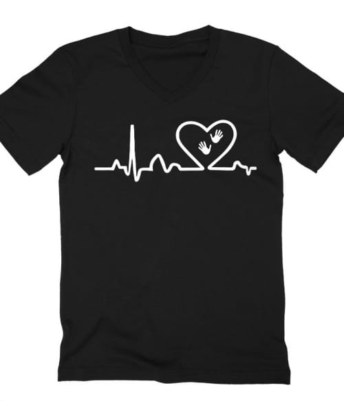 Massage heartbeat Póló - Ha Massage Therapist rajongó ezeket a pólókat tuti imádni fogod!