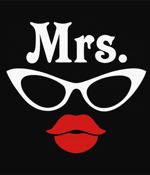 Mr and Mrs Glasses - Mrs Páros Páros Páros Pólók, Pulóverek, Bögrék - Páros