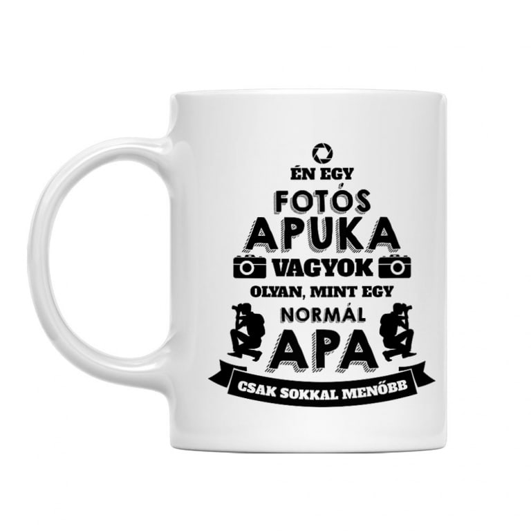 Fotós apa - Bögre