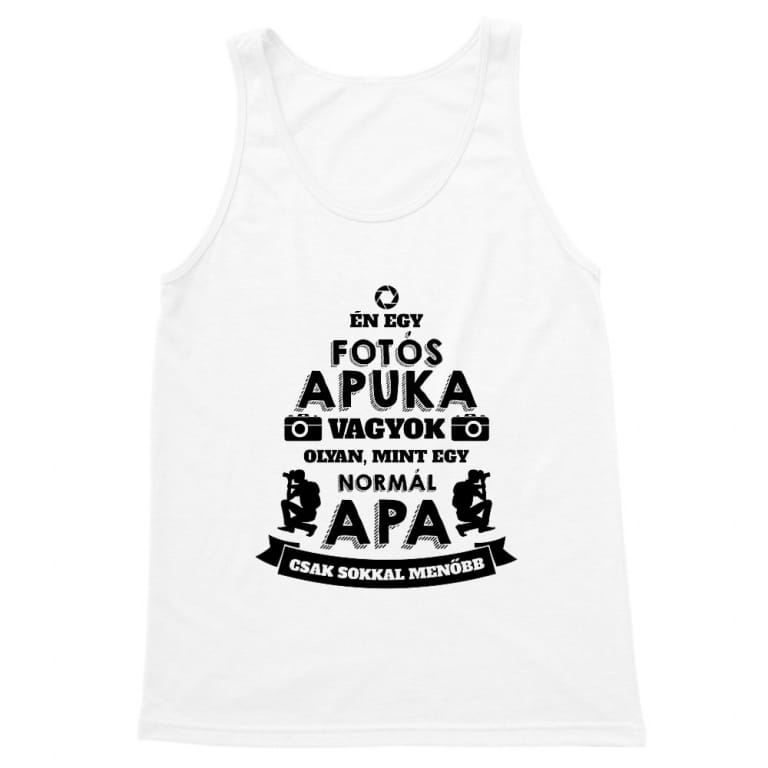 Fotós apa - Férfi Trikó