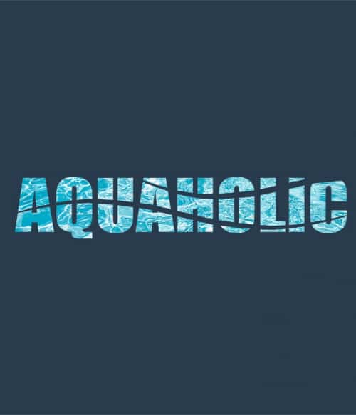 Aquaholic Úszás Pólók, Pulóverek, Bögrék - Úszás